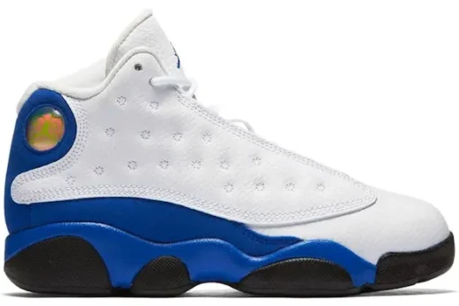 Jordan 13 Retro White Hyper Royal Black (PS)