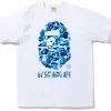 BAPE ABC Camo By Bathing Ape Tee White/Blue
