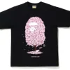 BAPE Sakura Tree Tee Black