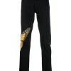 Palm Angels Butterfly Jeans Black