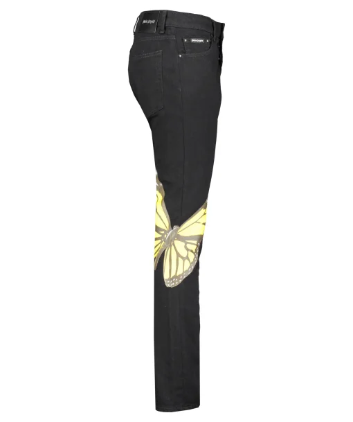 Palm Angels Butterfly Jeans Black