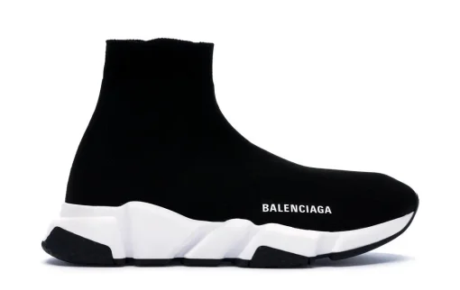 Balenciaga Speed Trainer Black White – Iconic Luxury Technical Knit Sock Sneakers