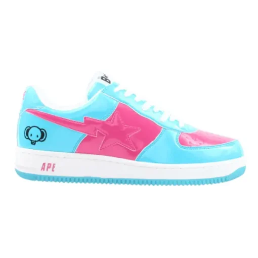 Bapesta FS-001 Low ‘Light Blue Pink’