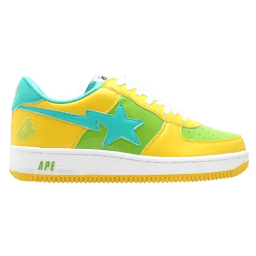 Bapesta FS-001 Low ‘Yellow Lime Green’