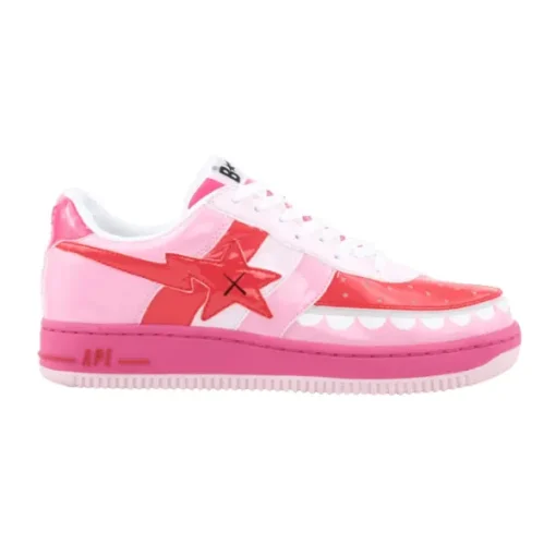 Kaws x Bapesta FS-029 Low ‘Chompers – Pink’