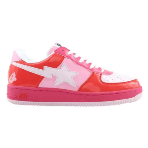 Bapesta FS-001 Low ‘Red Pink’