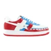 Kaws x Bapesta FS-029 Low ‘Chompers – White Red’
