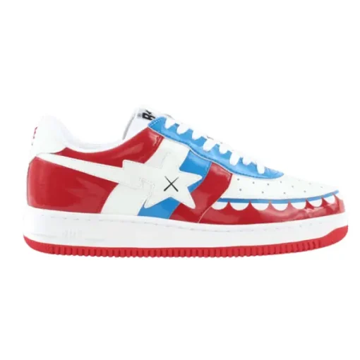 Kaws x Bapesta FS-029 Low ‘Chompers – White Red’