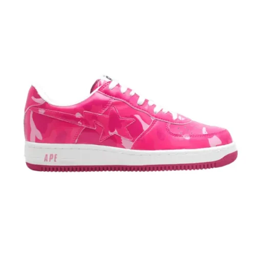 Bapesta FS-001 Low ‘Hot Pink Camo’