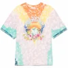 Casablanca graphic-print cotton t-shirt multicolor
