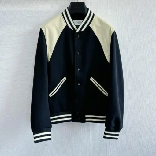 Celine Jacket Black And Cream