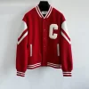 Celine Jacket Red And White