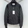 Celine Quilted Triomphe Jacket Black