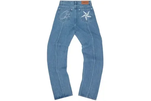 Corteiz C-Star Denim Jeans Blue