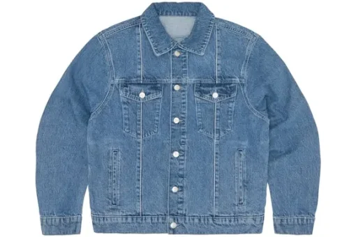Corteiz C-Star Denim Trucker Jacket Blue