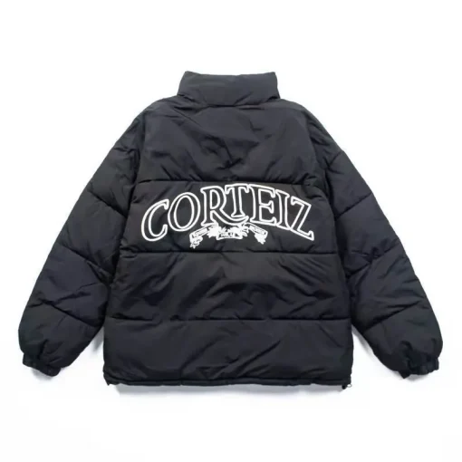 Corteiz Bolo Puffer Jacket Black
