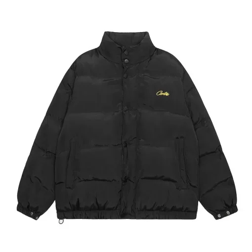 Corteiz RTW Bolo V2 Puffer Jacket Black