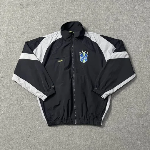 Corteiz Francais Shuku Jacket Black/Grey