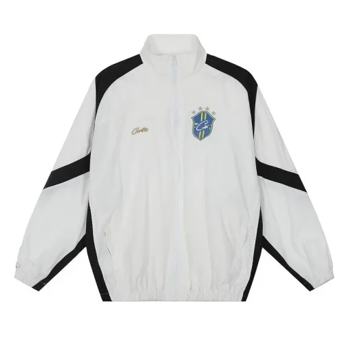 Corteiz Francais Shuku Jacket Black/White