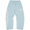 Corteiz Superior Royale Open Hem Pant Baby Blue
