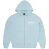 Corteiz Superior Royale Zip Hoodie Baby Blue