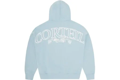 Corteiz Superior Royale Zip Hoodie Baby Blue