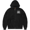 Corteiz Superior V2 Zip-Up Hoodie Black