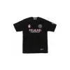 BAPE x Inter Miami CF camo black t-shirt