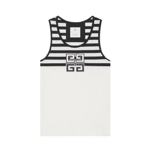 Givenchy Rib Tank Top ‘White/Black’