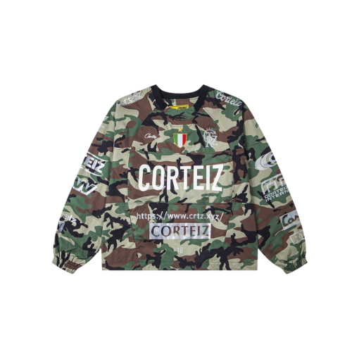 Corteiz Alcatraz Waterproof Windbreaker Crew Neck Camouflage