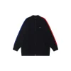 Corteiz Knit V2 Zip Black