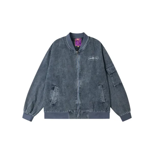 Corteiz Denim Suit Gray
