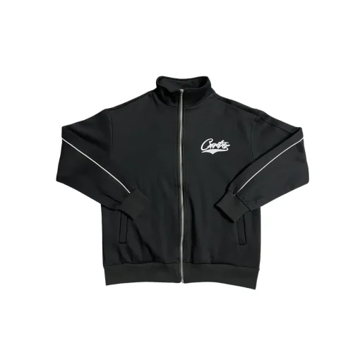 Corteiz Alcatraz Reflective Jacket Black