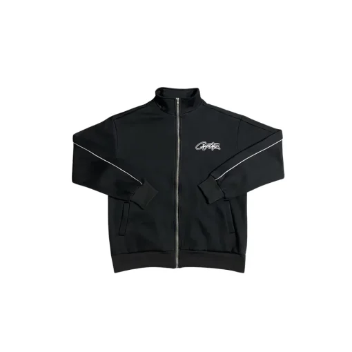 Corteiz Alcatraz Reflective Jacket Black