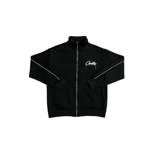Corteiz Alcatraz Reflective Jacket Black