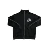 Corteiz Velour Reflective Jacket Black