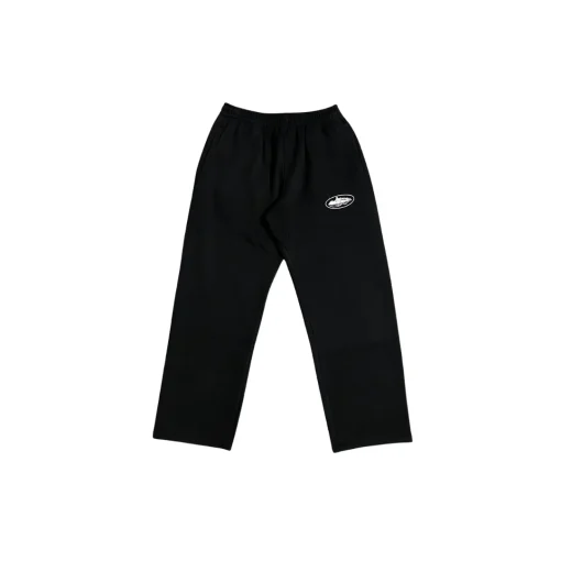 Corteiz Island Puff Print Sweatpant Black