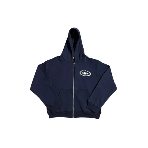 Corteiz Zipper Jacket Navy Blue