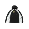 Corteiz Alcatraz Patchwork Windbreaker Jacket Black White