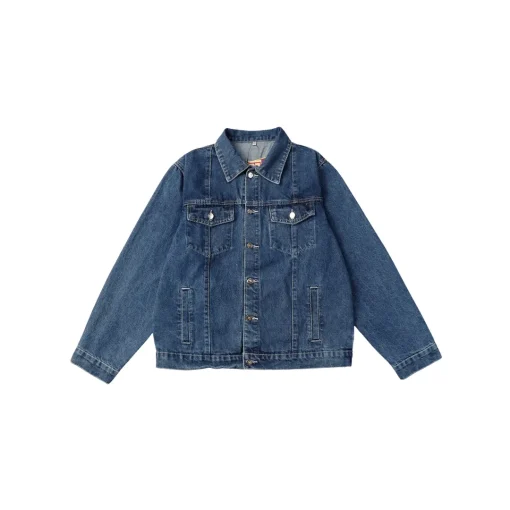 Corteiz C Star Denim Jacket Blue