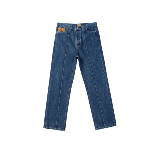 Corteiz Alcatraz C Star Denim Jeans Blue