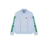 Amiri Sportswear Jacket White With Green Bones Design