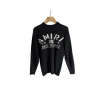 Amiri Arts District Crewneck Sweatshirt Black Cotton knit