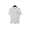 Ami Paris Short Sleeve T Shirt White