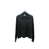 Ami Paris De Coeur Wool Cardigan Black