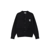 Ami Paris Acne Studios Light Sky Blue Crewneck Cardigan Sweater