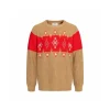 Ami Paris Sweater Camel Beige Wool