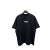 Balenciaga Short Sleeved T Shirt Black