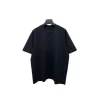 Balenciaga Short Sleeved Loose Fit T Shirt Black
