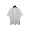 Balenciaga Short Sleeved Loose Fit T Shirt White